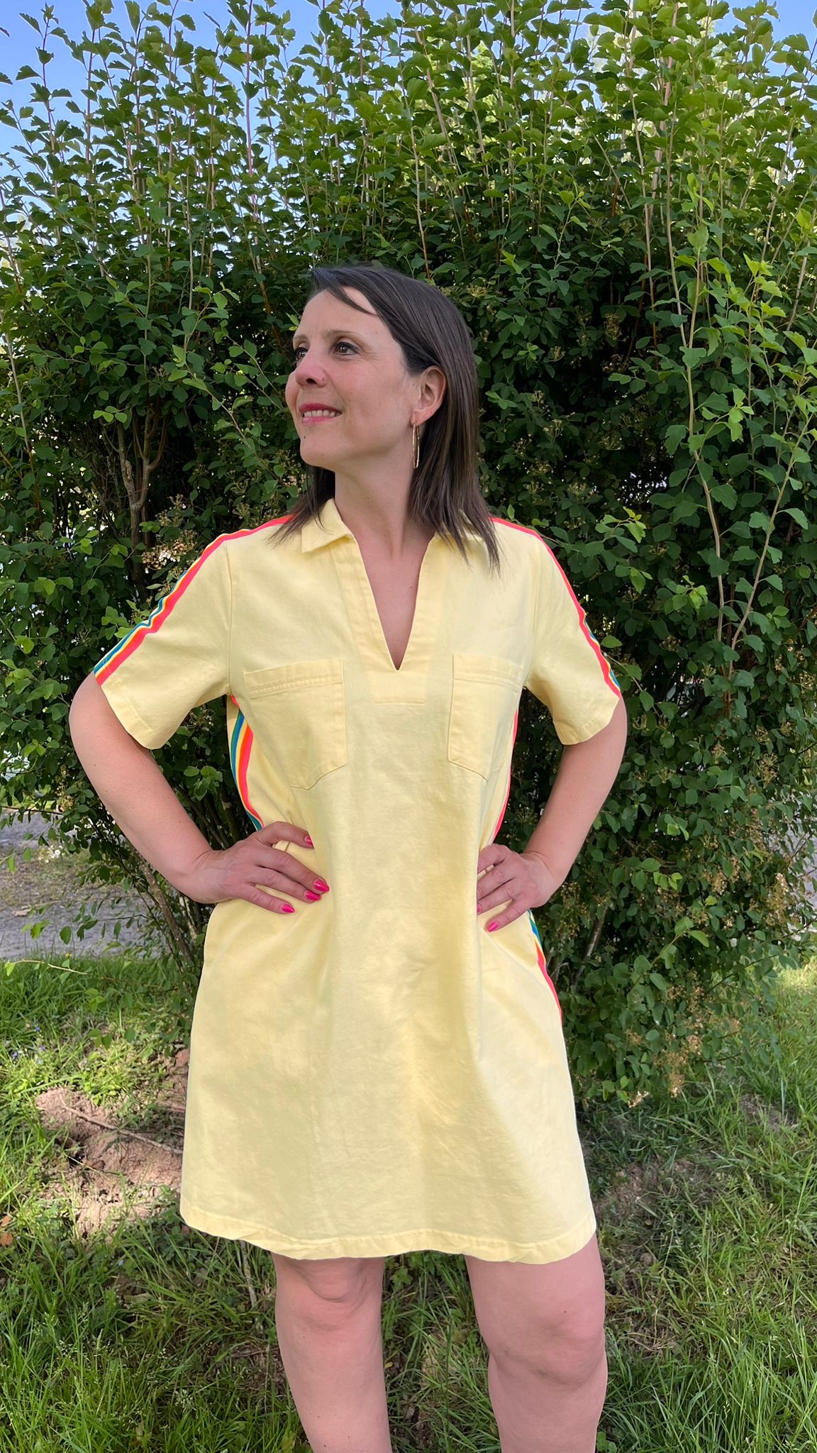 Robe jaune