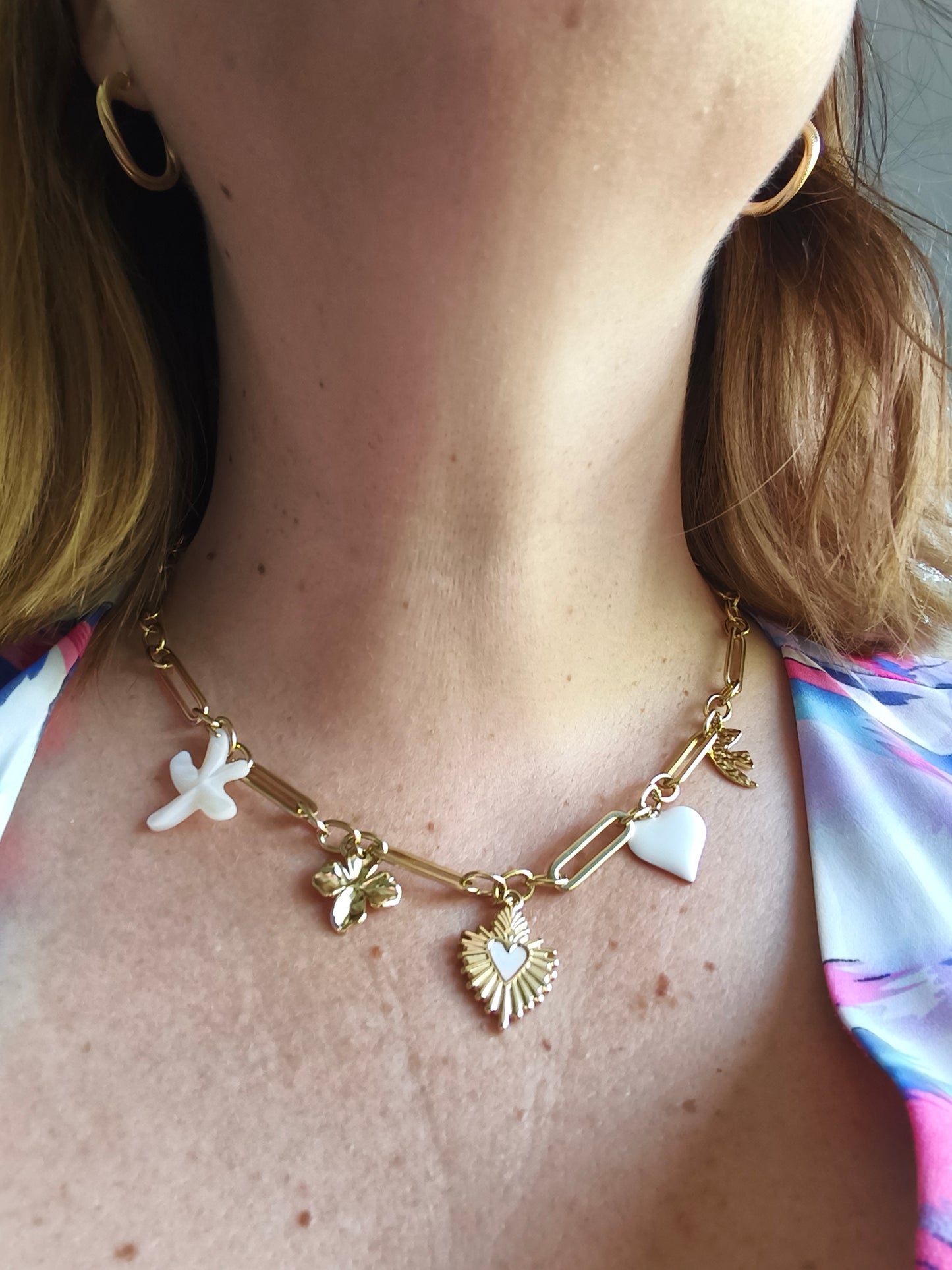 Collier breloques