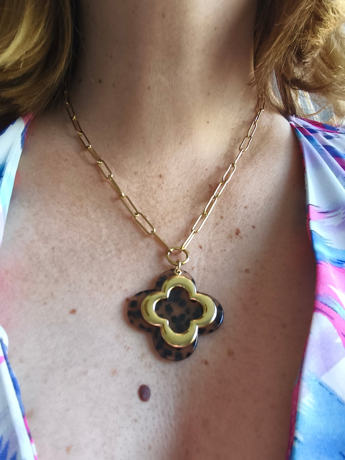 Collier TREFLE 4 FEUILLES