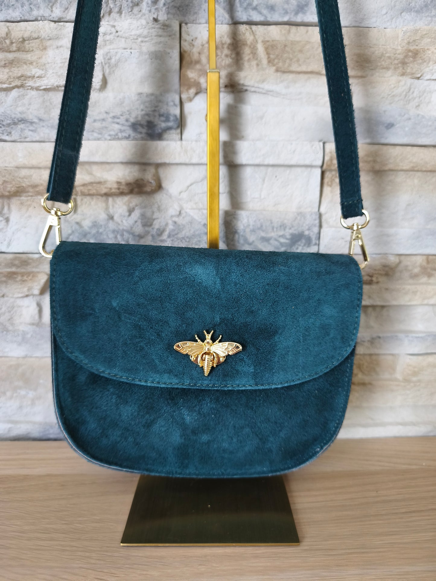 Sac bleu canard