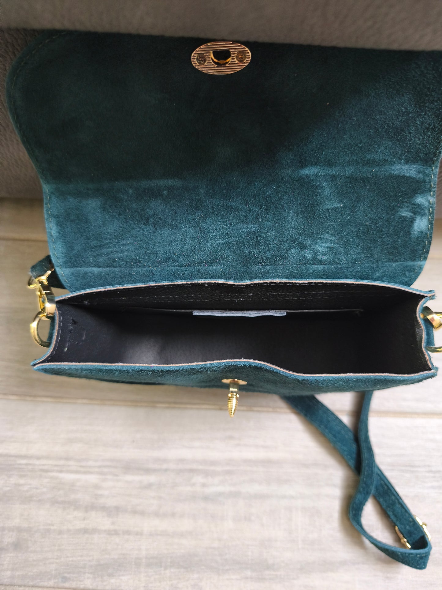 Sac bleu canard