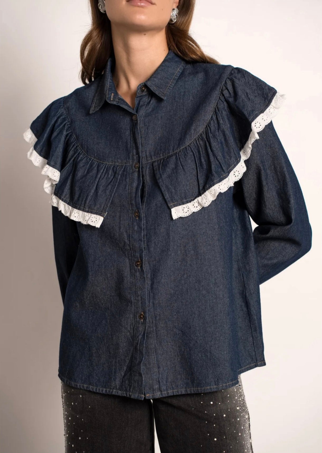 Blouse dentelle