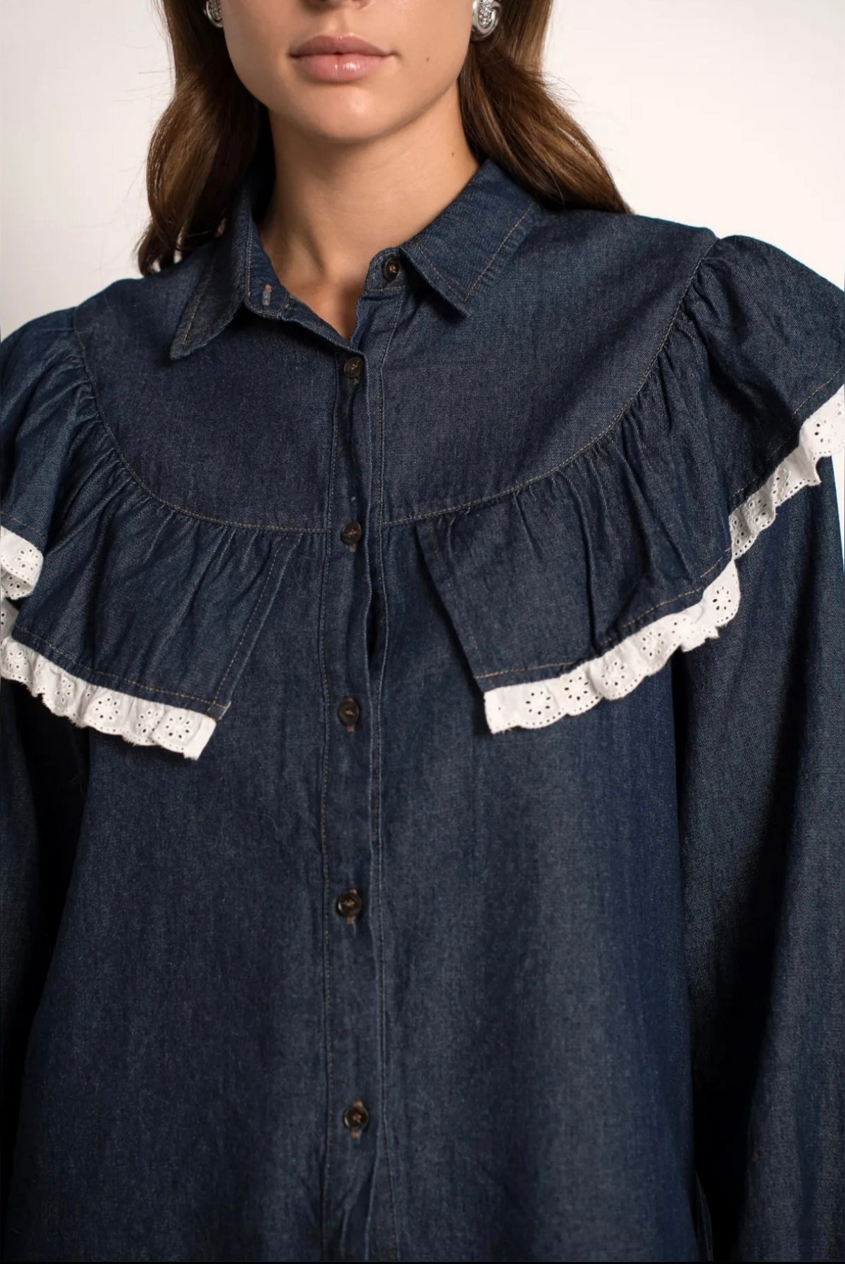 Blouse dentelle