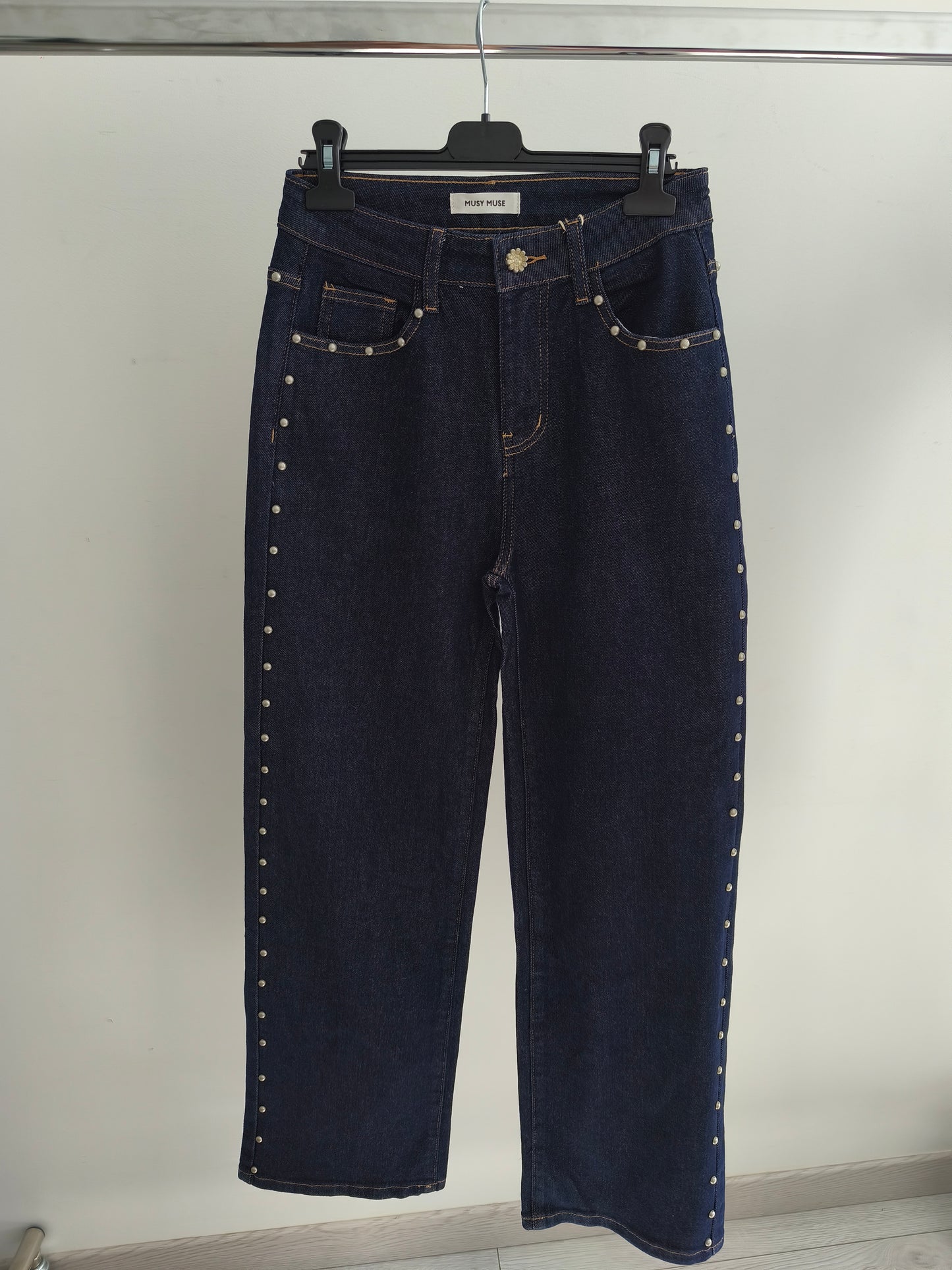 Jean avec perles