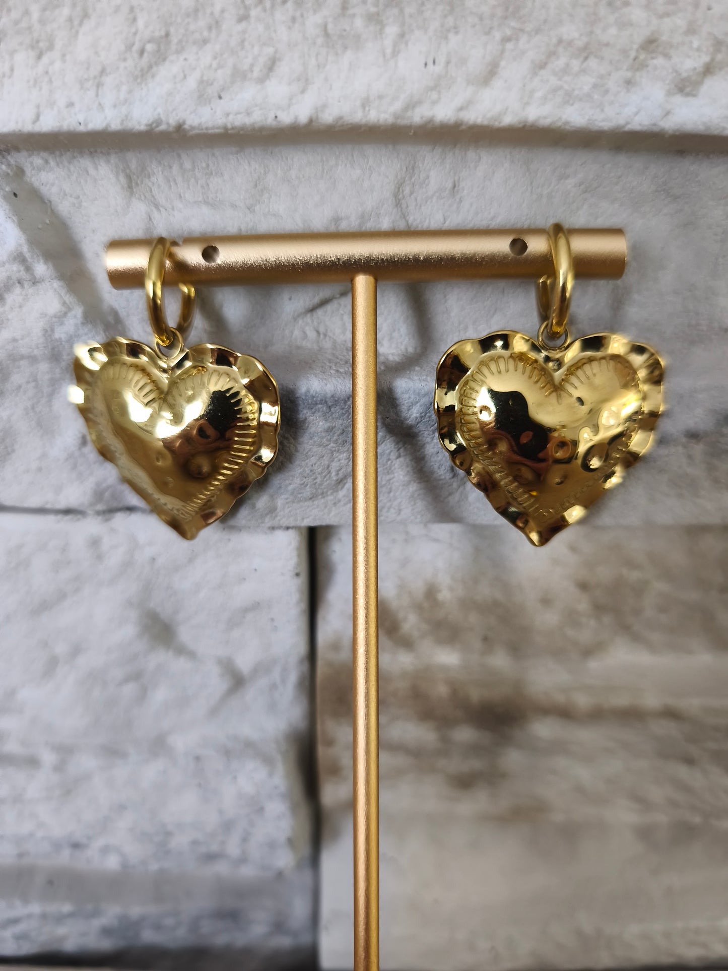 Boucles d'oreilles coeur