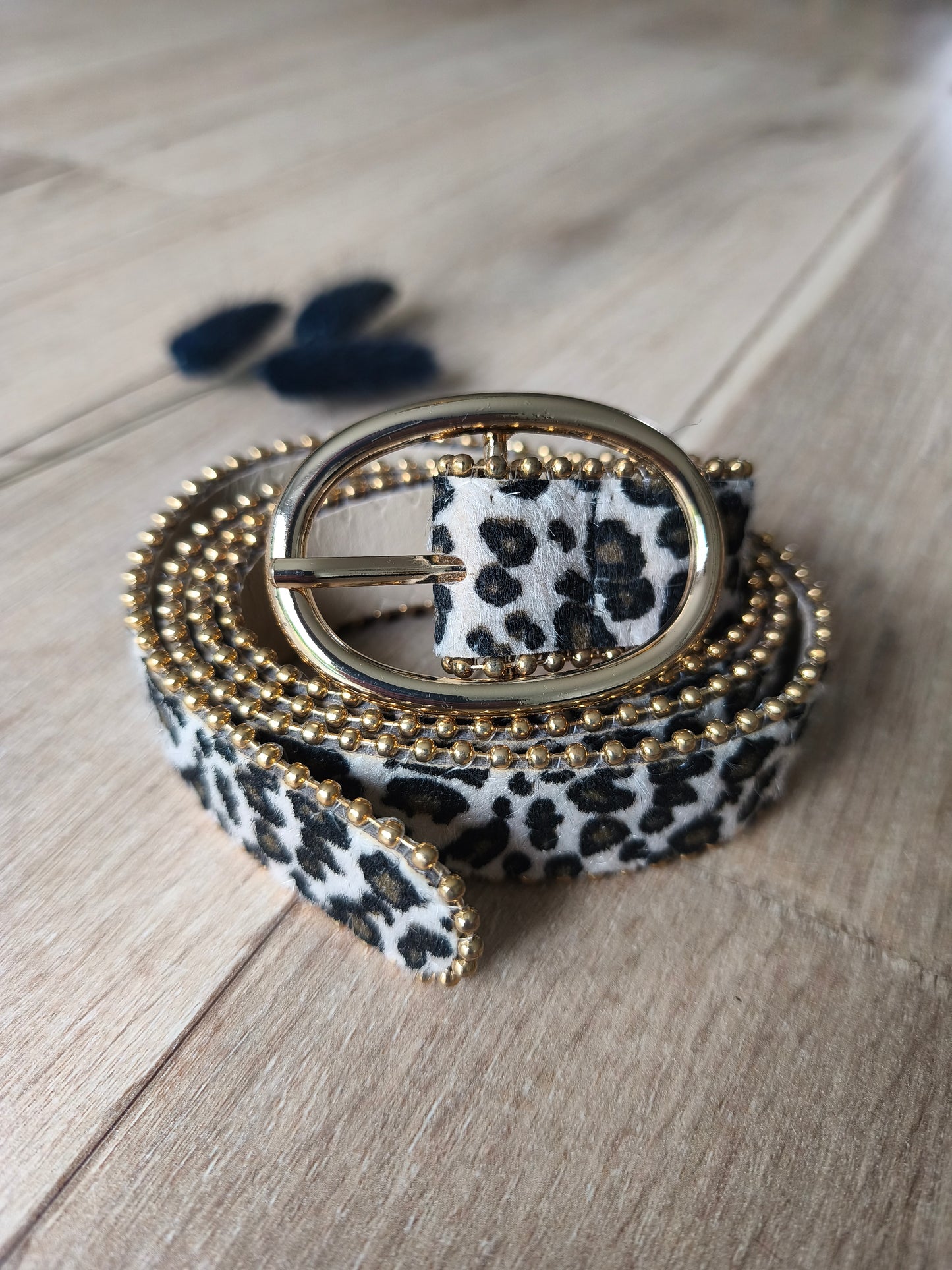 Ceinture léopard