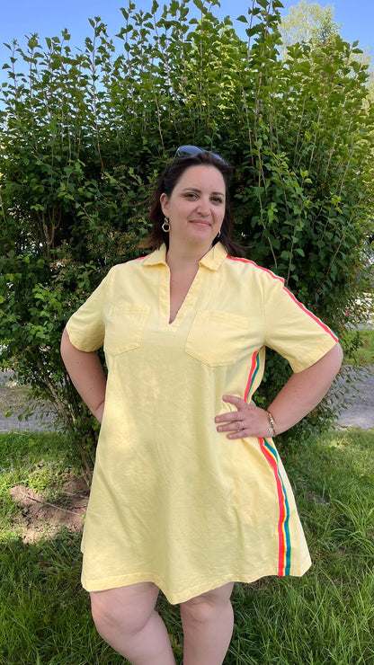 Robe jaune