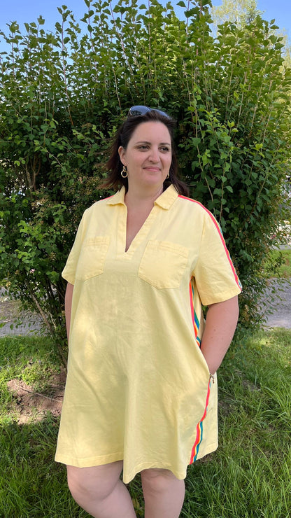 Robe jaune