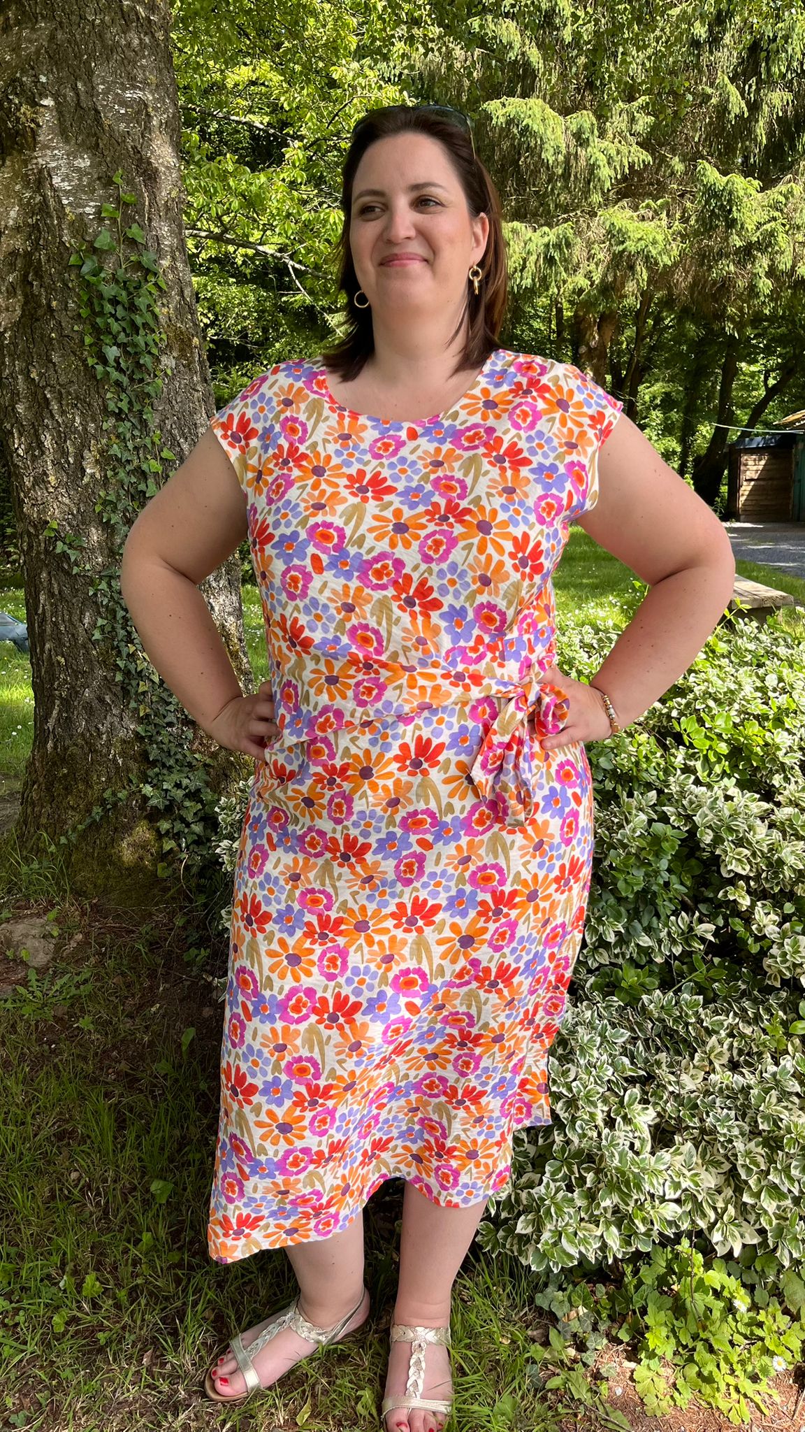 ROBE FLEURIE