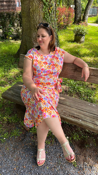 ROBE FLEURIE