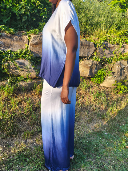 top satin dégradé