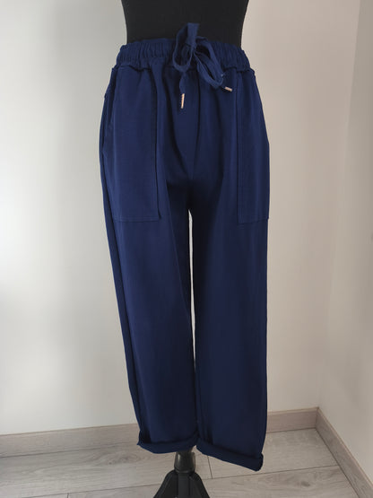 pantalon bleu marine