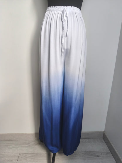 pantalon satin dégradé