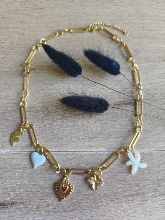 Collier breloques