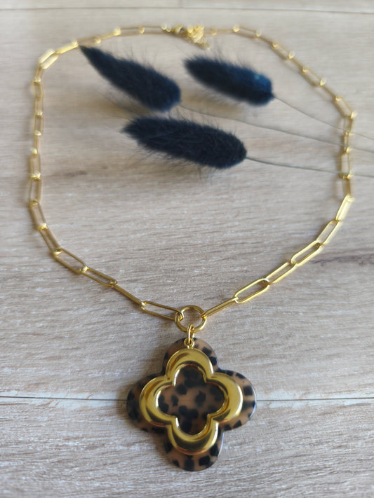 Collier TREFLE 4 FEUILLES