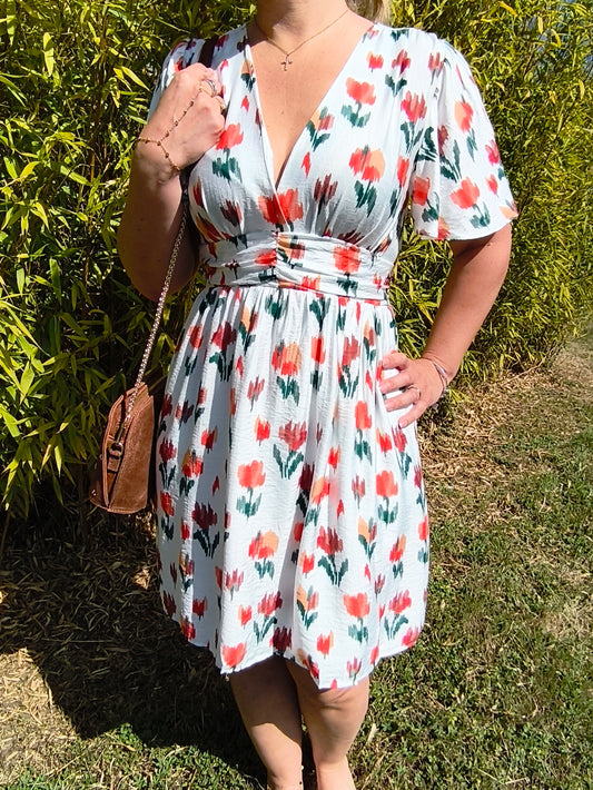 Robe tulipes