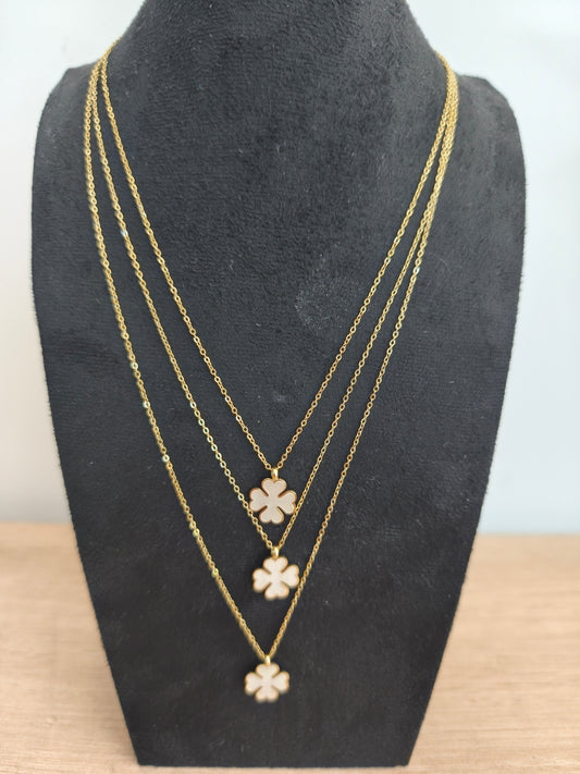 Collier 3 trèfles