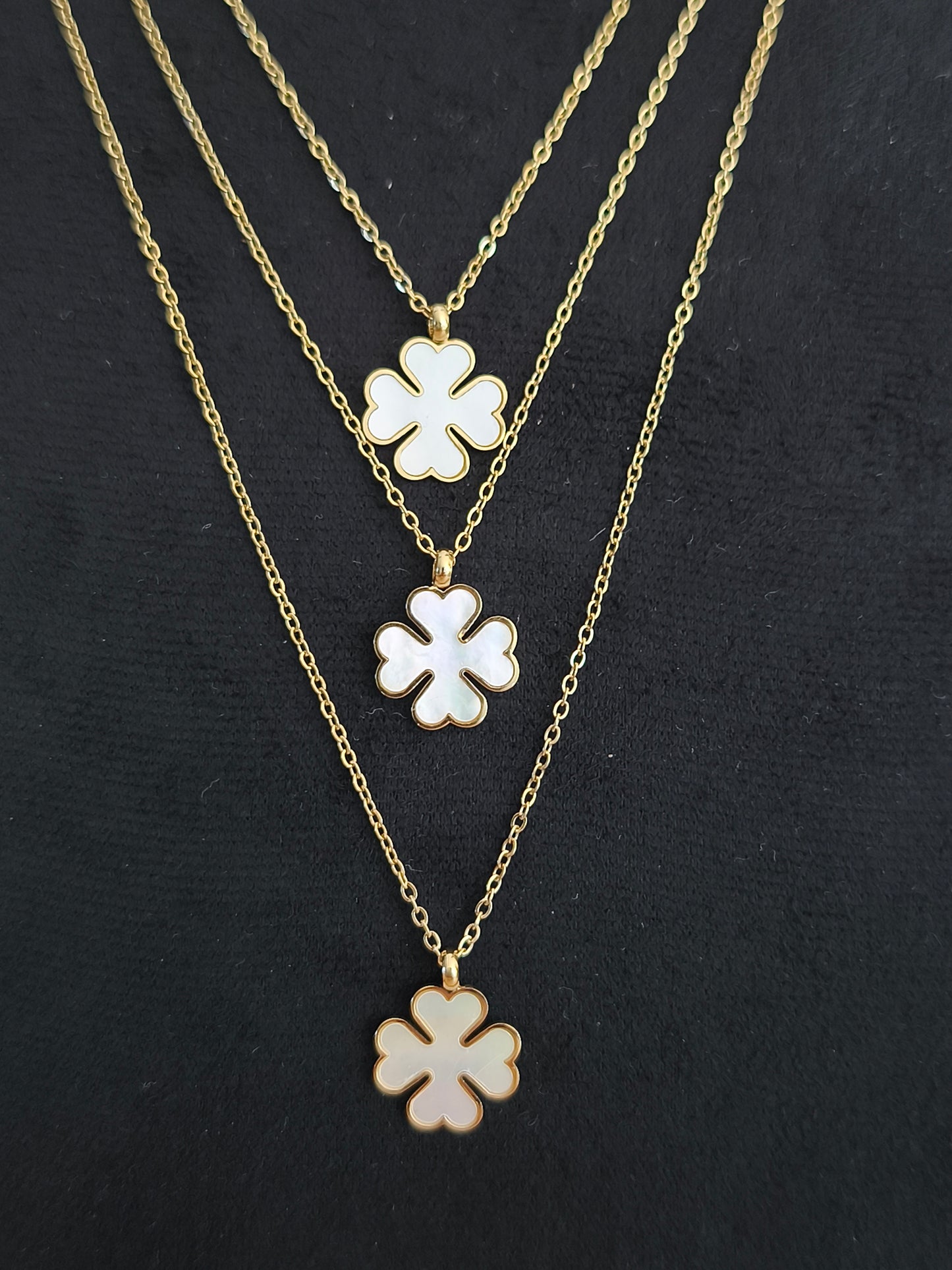 Collier 3 trèfles