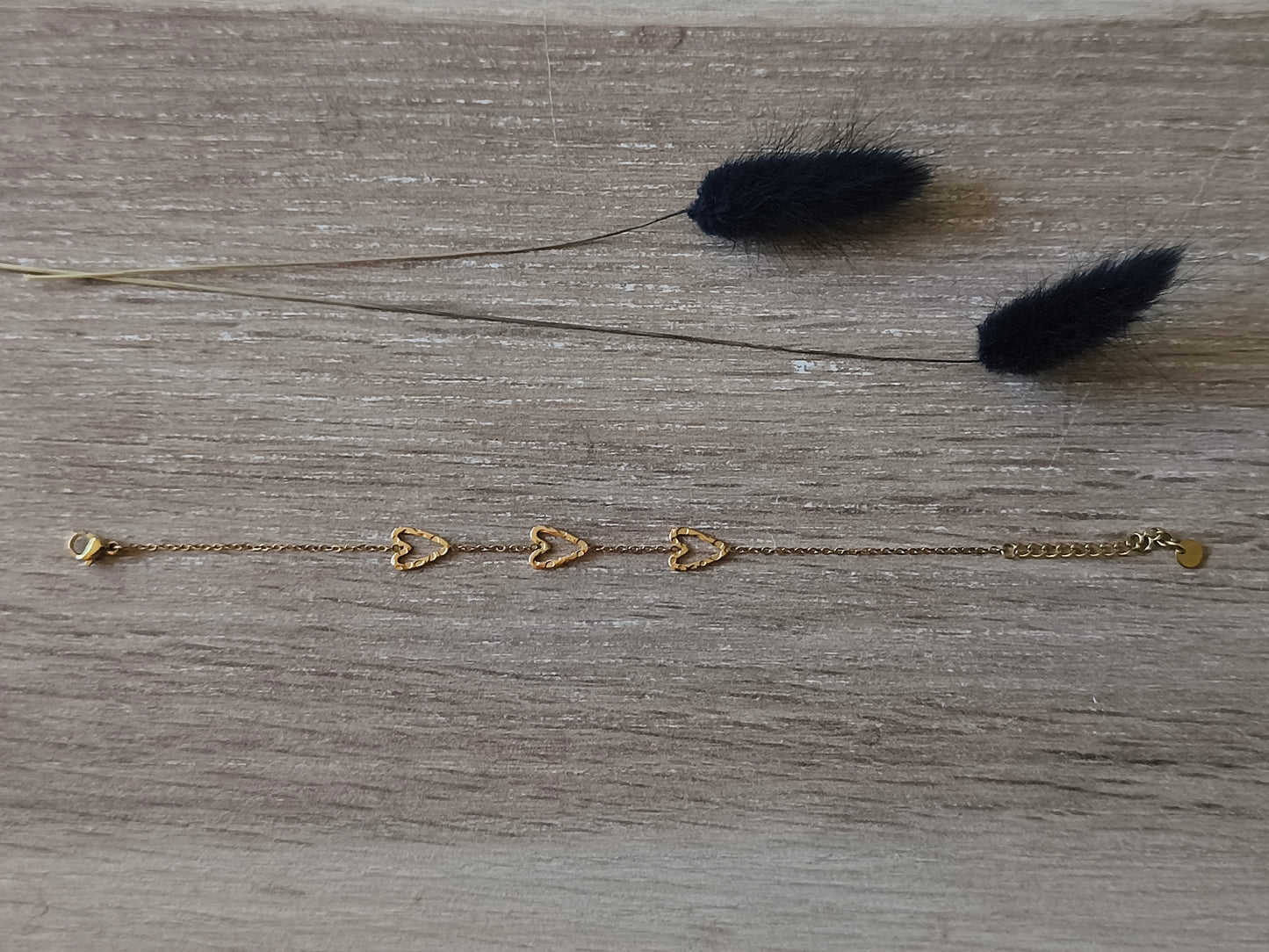 Bracelet petits coeurs