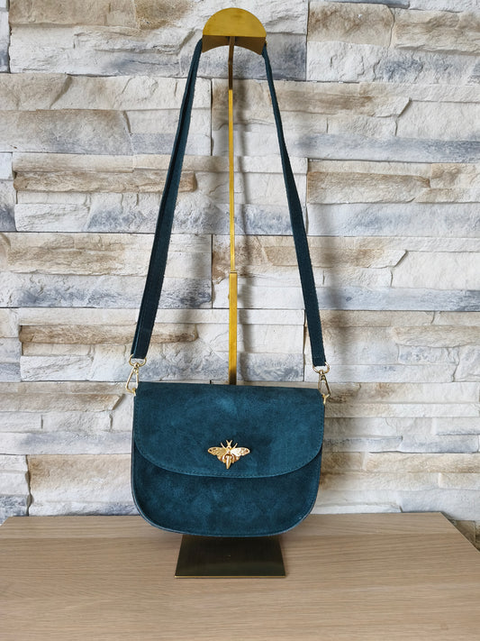 Sac bleu canard