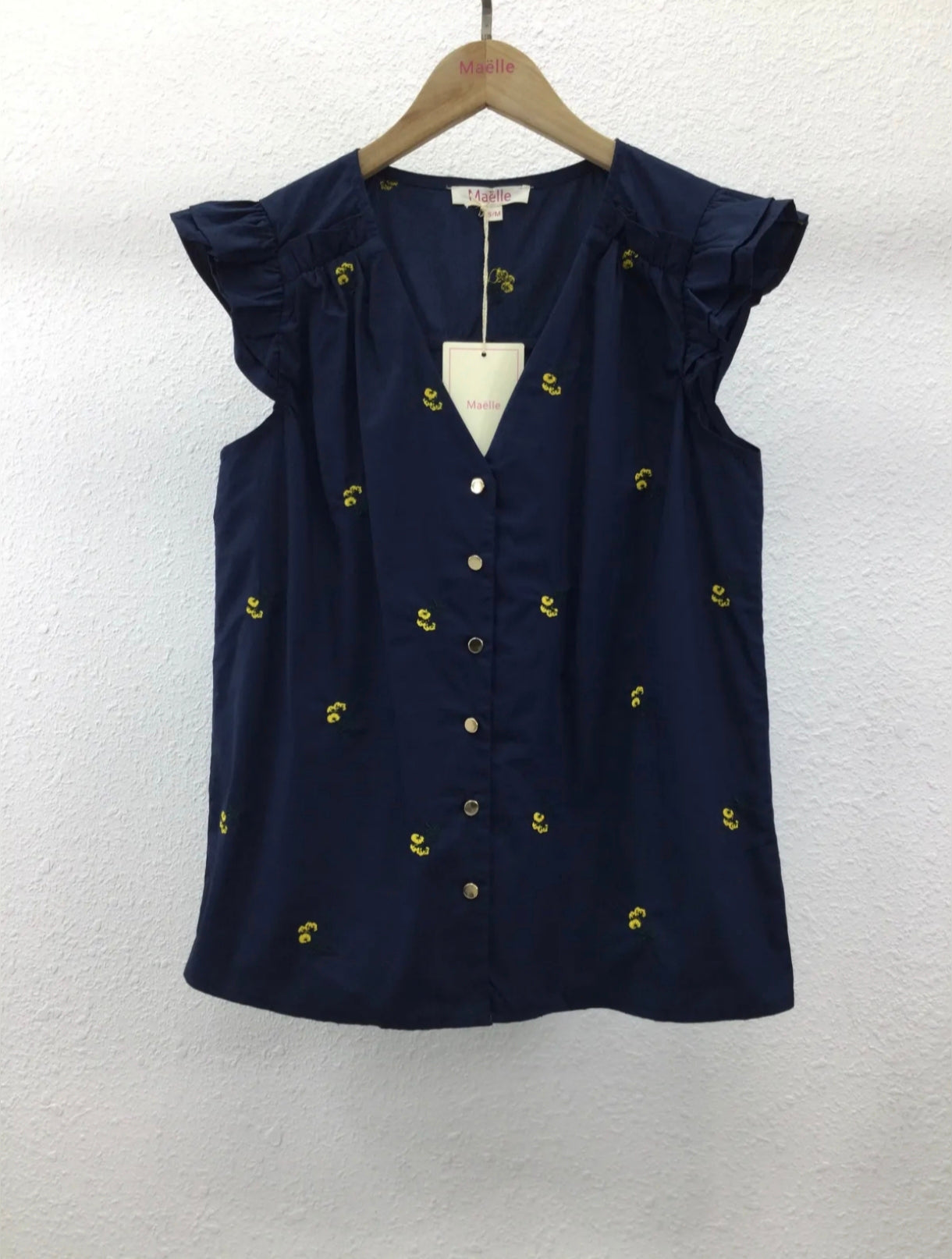 Blouse bleu marine