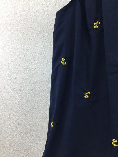 Blouse bleu marine