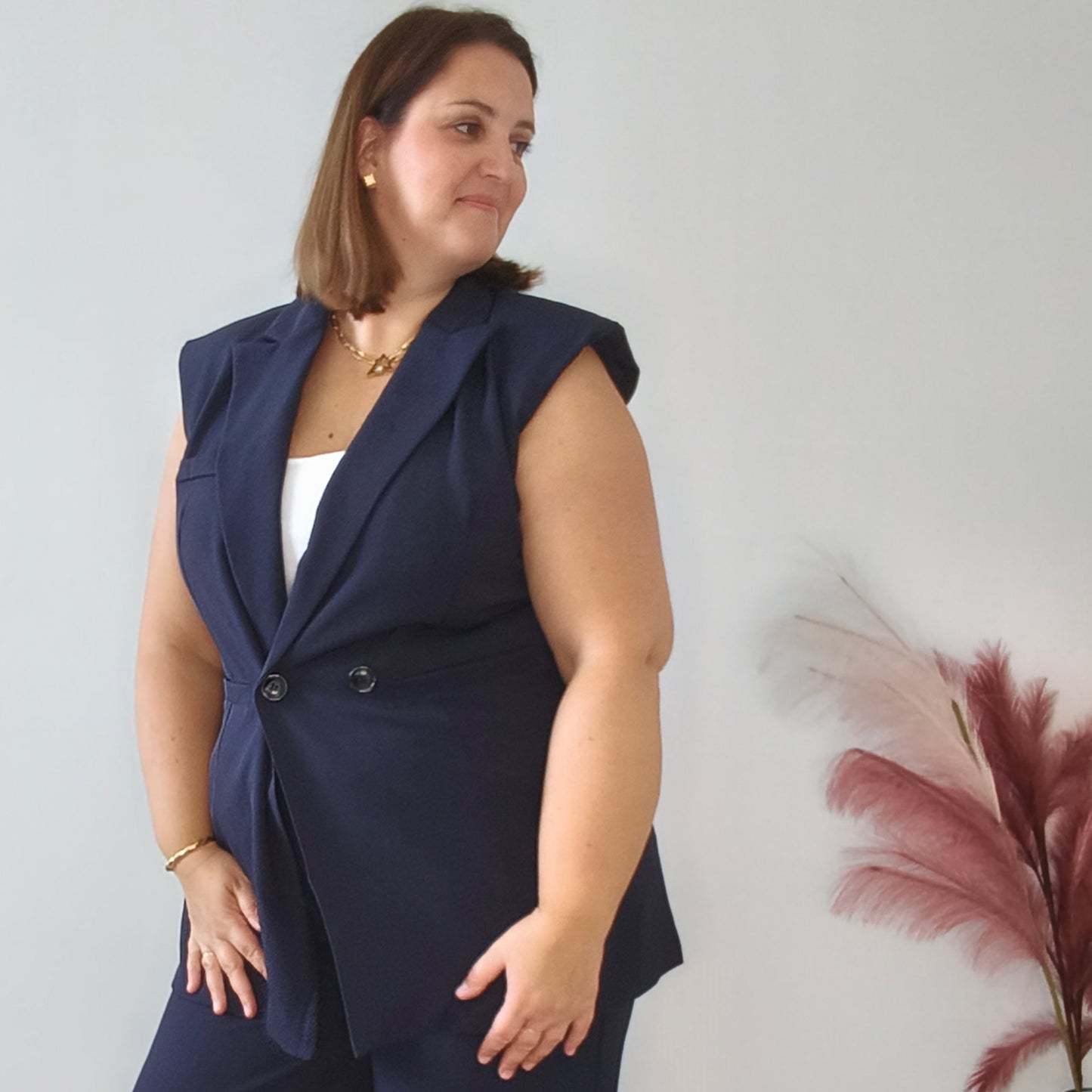 Ensemble tailleur bleu marine
