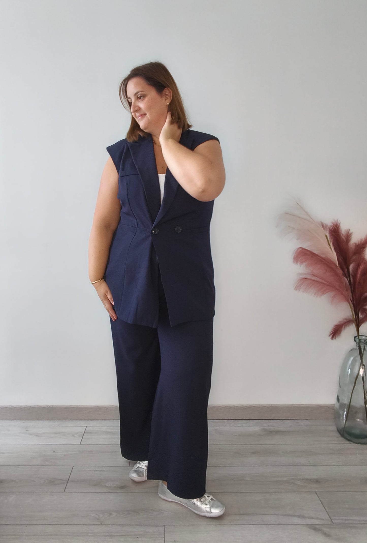 Ensemble tailleur bleu marine