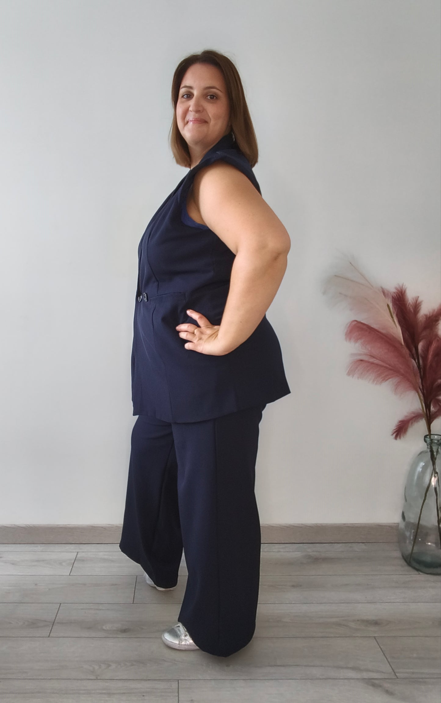 Ensemble tailleur bleu marine
