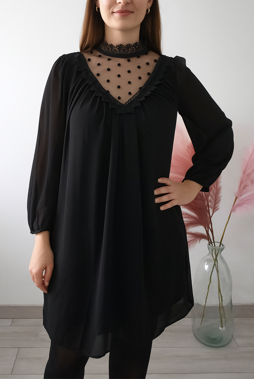 Robe noire chic