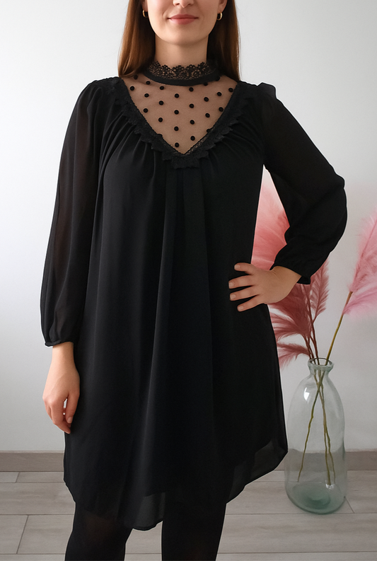 Robe noire chic