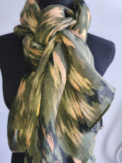 Echarpe verte