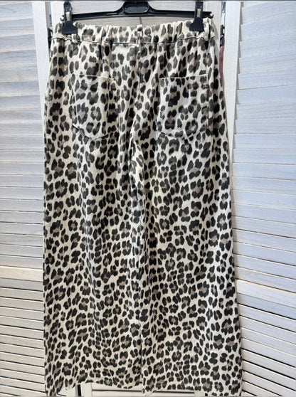 Pantalon léopard porte-clé