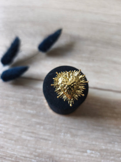 Bague cœur
