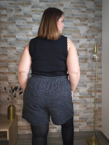 Short gris foncé