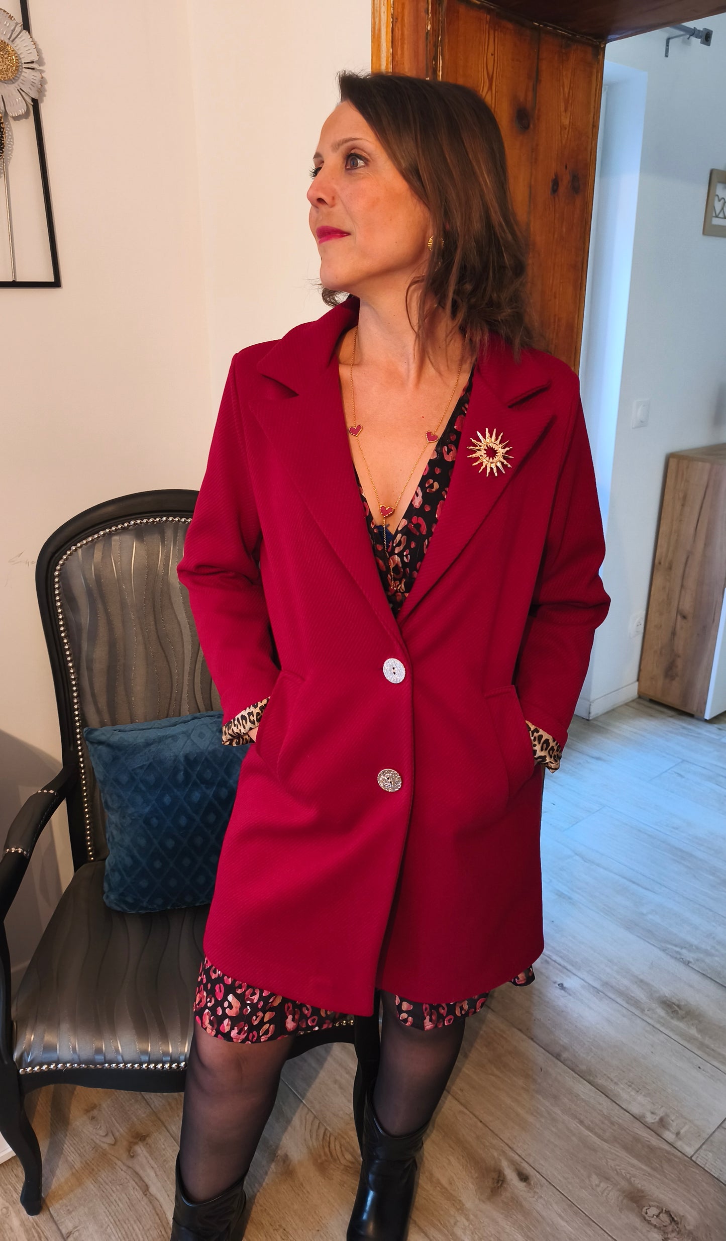 Manteau rouge
