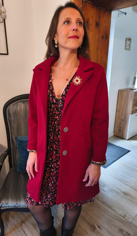 Manteau rouge