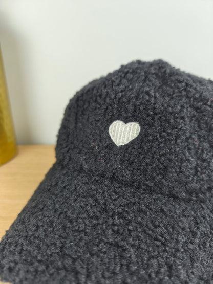 Casquette sherpa noire