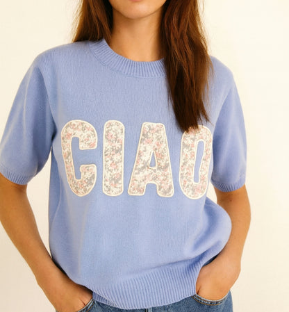 Pull bleu ciel CIAO