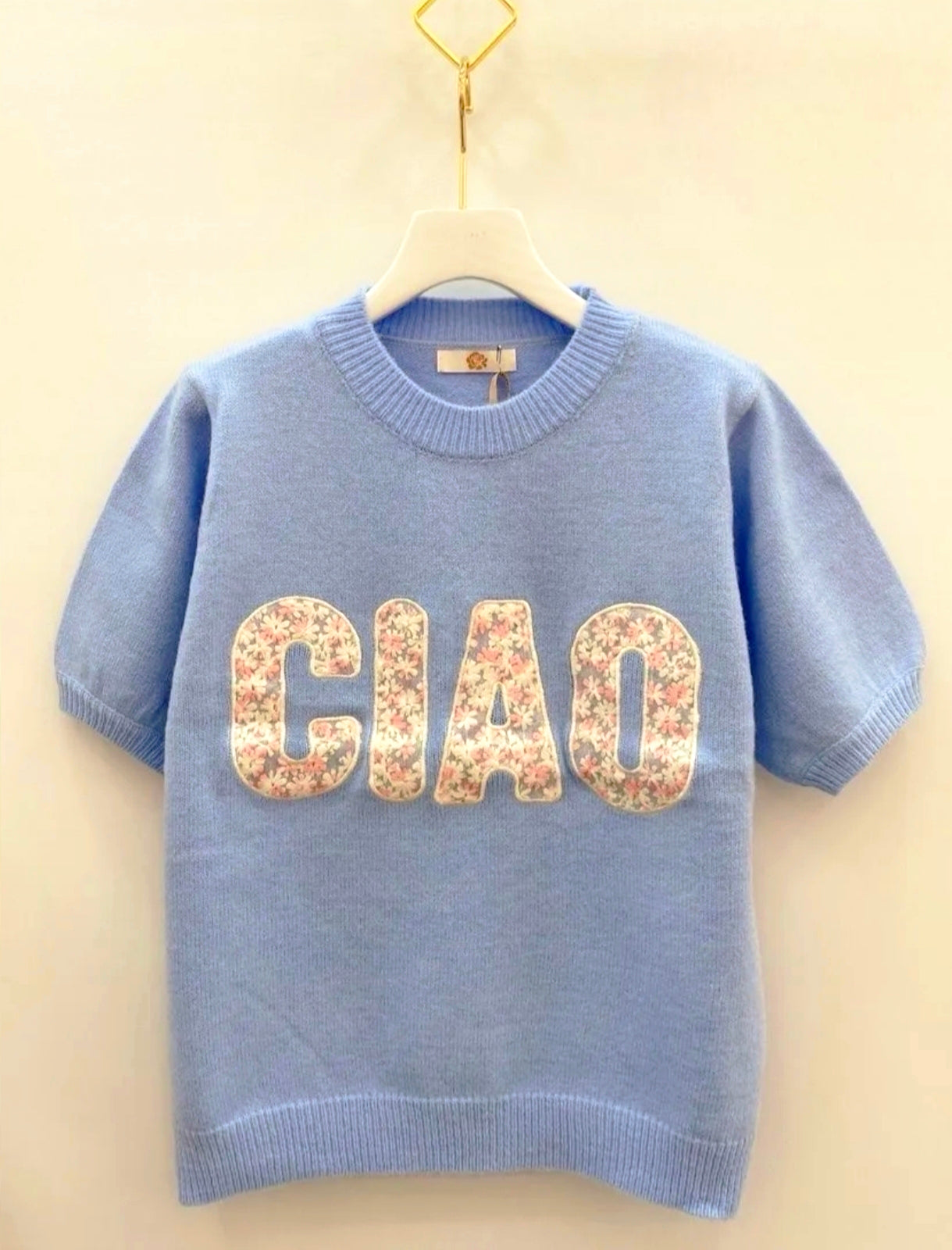 Pull bleu ciel CIAO