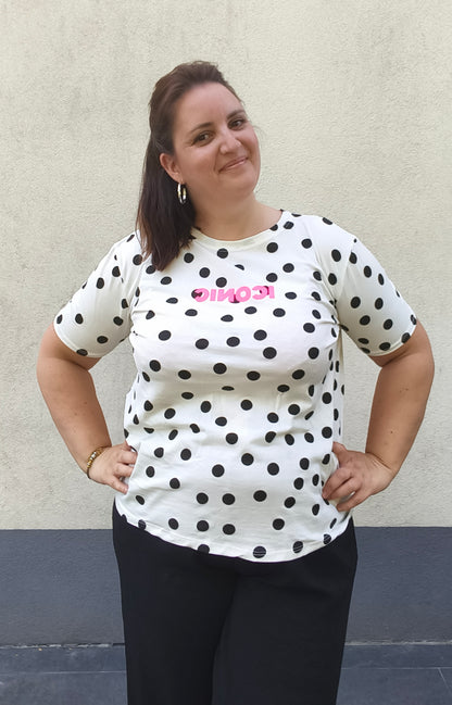 T-shirt ICONIC à pois
