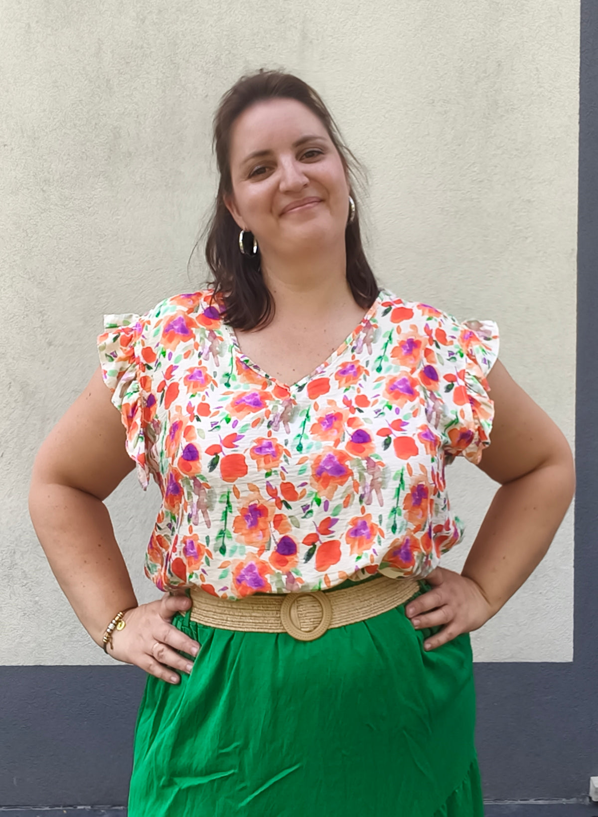 Top fleuri