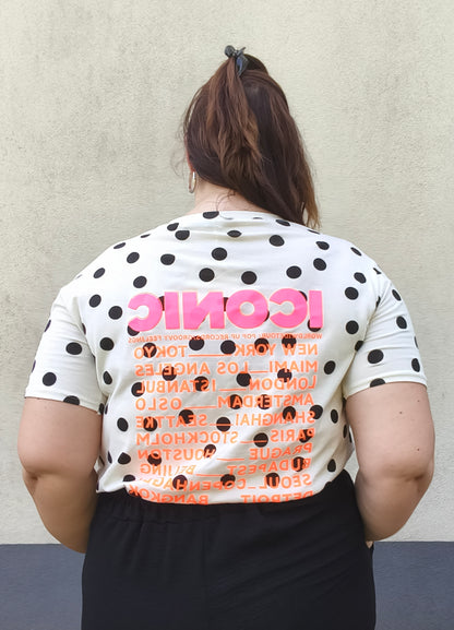 T-shirt ICONIC à pois