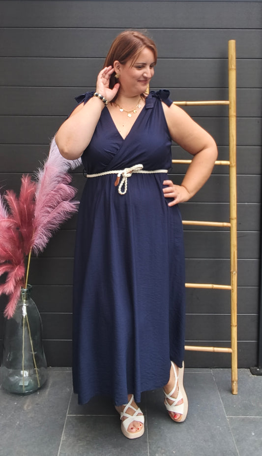 Robe bleu marine
