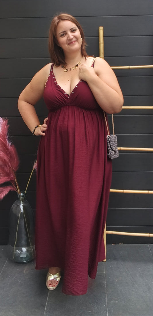 Robe bordeaux