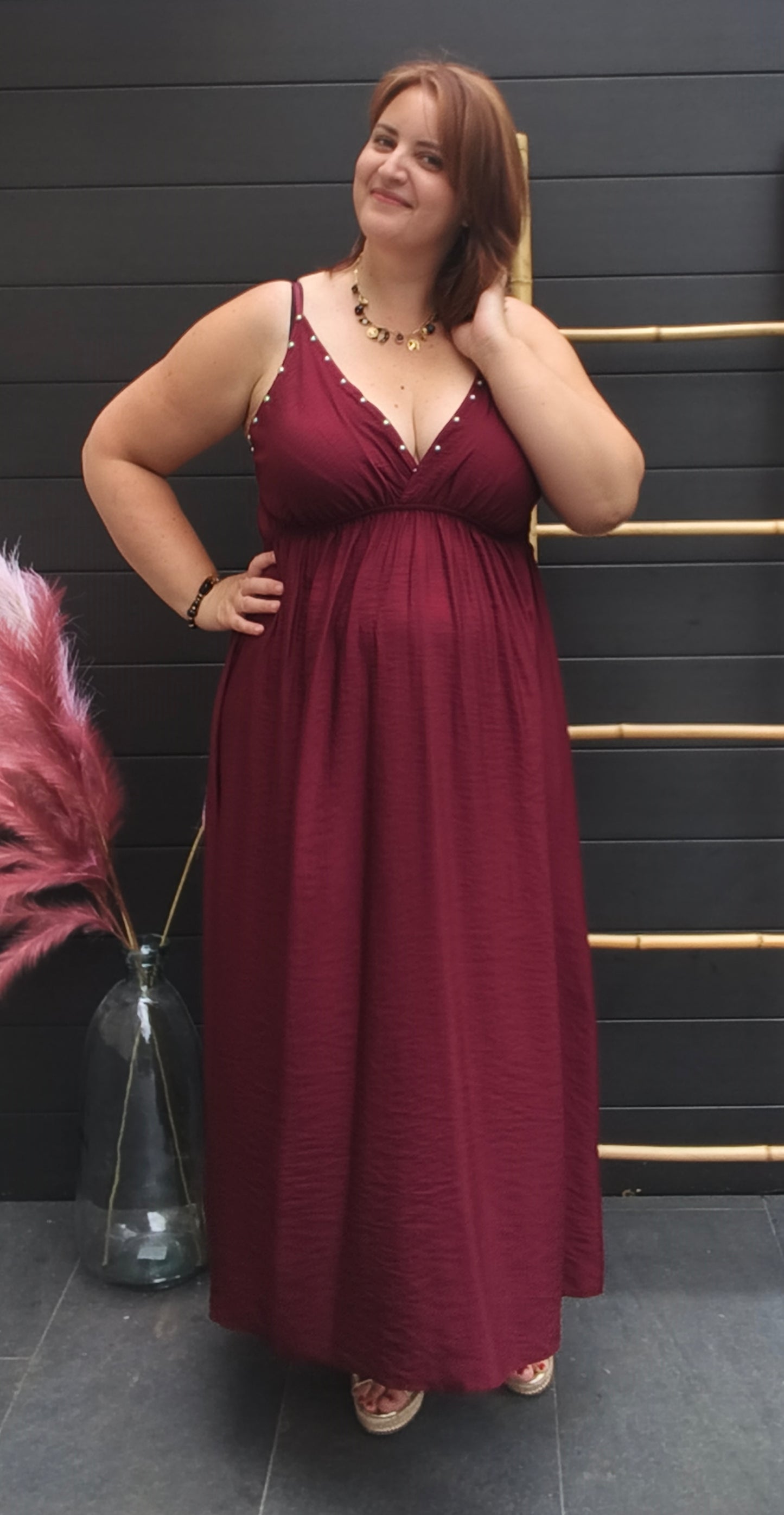 Robe bordeaux