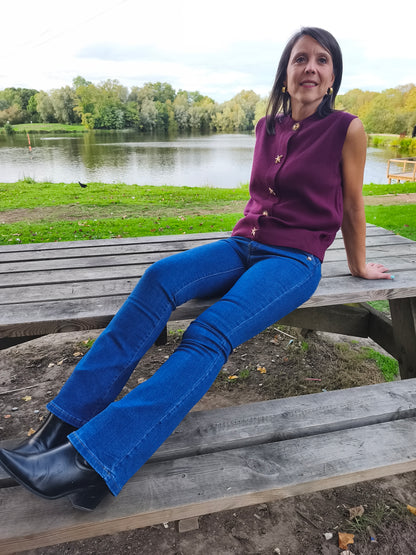 Jean bleu bootcut