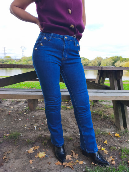 Jean bleu bootcut